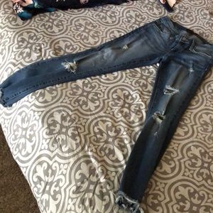 Flying monkey skinny jeans